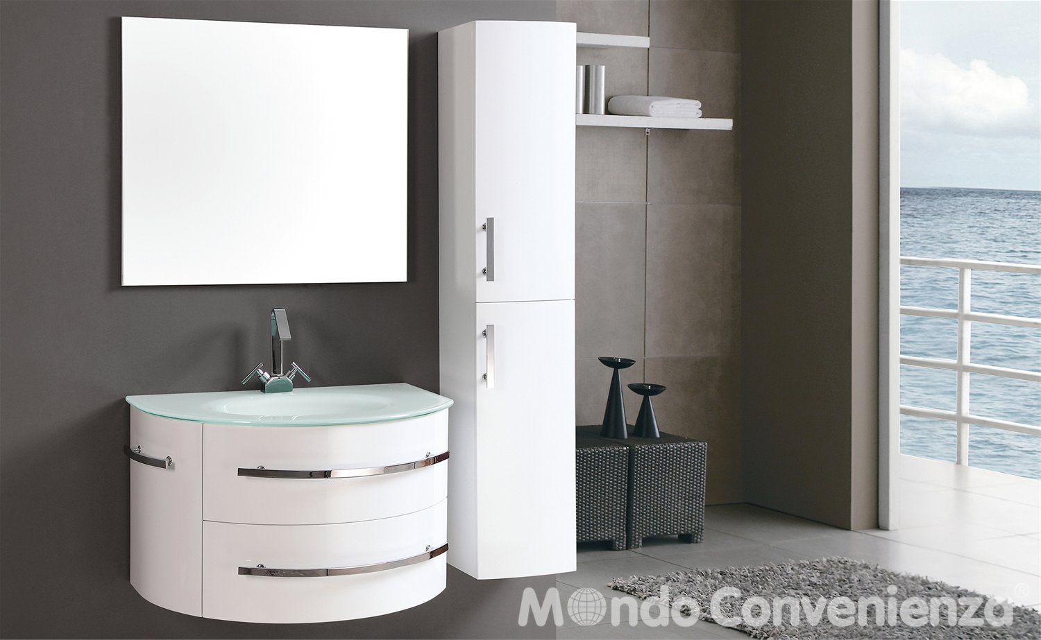 Accessori bagno mondo convenienza: armadi per bagni inda accessori ...