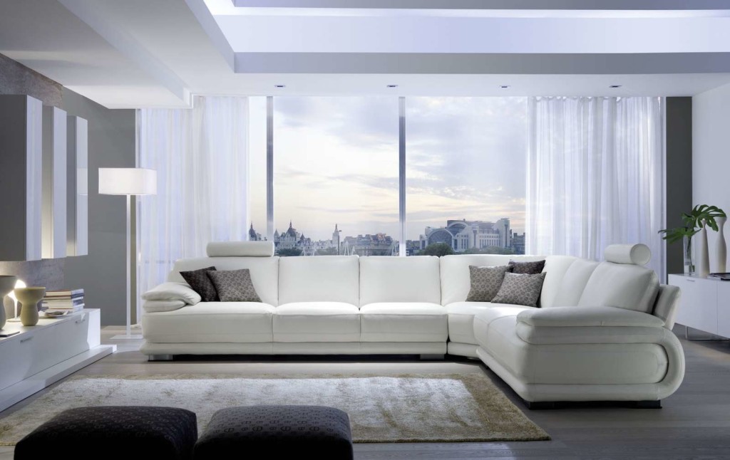 Idee soggiorni moderni: quadrato legno marrone bianco idee casa ... Poltrone moderne per salotto