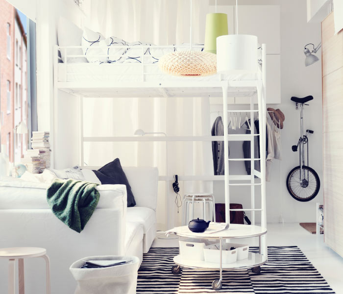 Slaapkamer » kleine slaapkamer inrichten ikea inspirerende ...