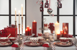 tavole apparecchiate idee design natale 2013