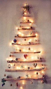 albero natale 2015 a muro